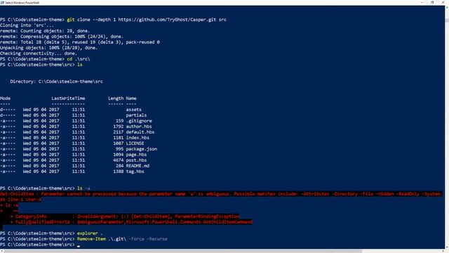 Ghost theme development environment set-up смотреть онлайн