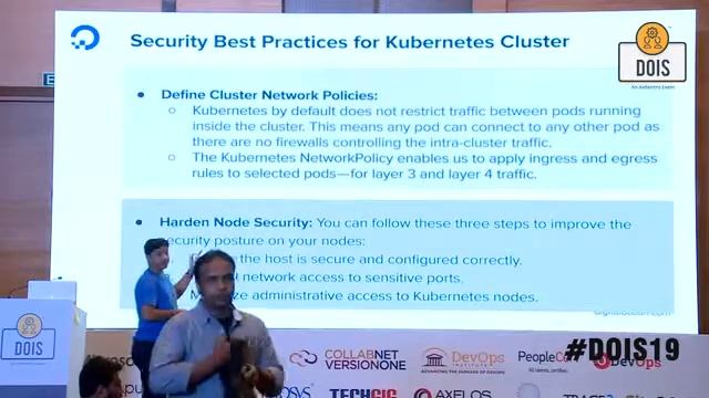 Best practices for securing Kubernetes Cluster смотреть онлайн