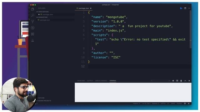 Creating file structure and installing dependencies