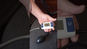 Рабочая и нерабочая груша тонометра с "Aliexpress"