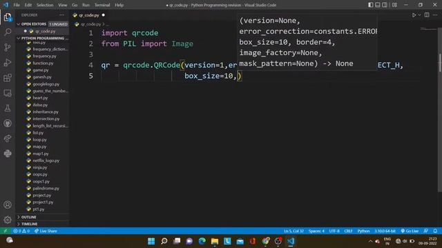 How to generate Qr Code using Python | Qr Code Generator Python Project for Beginners