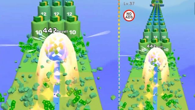 Relaxing & Satisfying Mobile Game Melty Bubble - jelly 2048 ball Gameplay walkthrough part 14