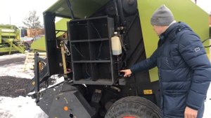 Обзор прессподборщика клас claas rollant 340