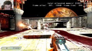 прохождение мода In Hell для DOOM 3 с добавлением Absolute hd и stupid gunlights, часть 1