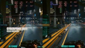 Ryzen 5 5600x vs i5 12400f RTX 3060 Ti