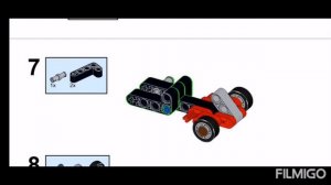 инструкция к B-модели набора Lego техник 30655