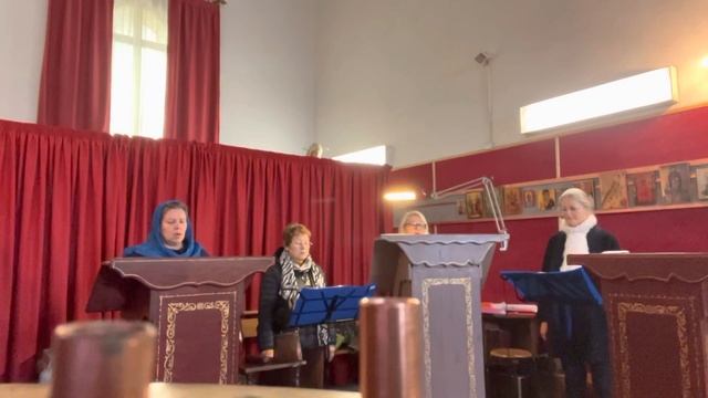 Причастен праздника на «Вход Господень в Иерусалим» Благословен Грядый во имя Господне ( 6.04.23) смотреть онлайн