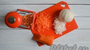 Салат из черной редьки с морковью