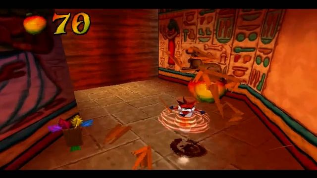 Crash Bandicoot 3: Warped - Level 9(Gems) смотреть онлайн