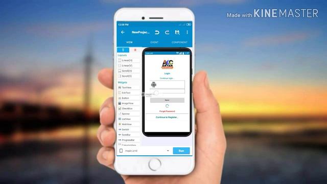 #1 Login/Register activity in Sketchware | Login UI Design .