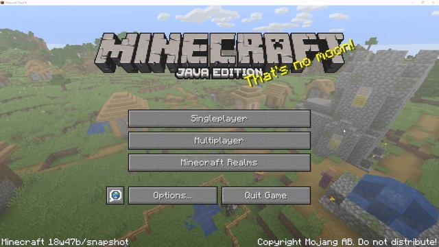 NEW Plains Villages | Minecraft 18w47b