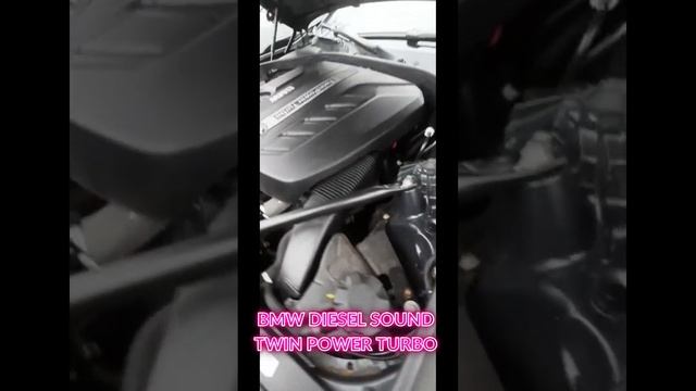 BMW DIESEL SOUND TWIN POWER TURBO