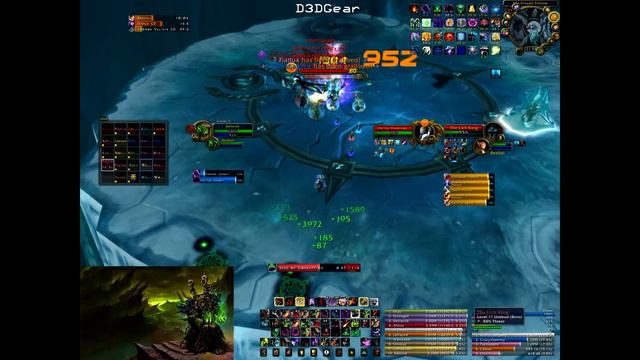 Dalaran Wow - Lich King 25 man Normal Affliction Lock POV смотреть онлайн