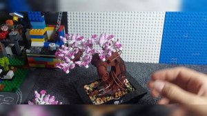 Lego 10281 "Дерево бонсай" сборка за 4 минуты.
