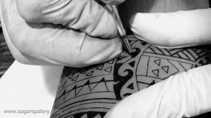 Maori Band tattoo design | Best arm band tattoo for man | arm band tattoo