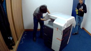 Запуск принтера Konica Minolta с308