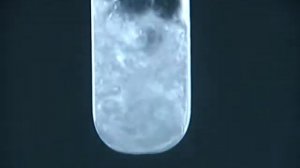 Реакция оксида фосфора с водой / Reacrion of phosphorous pentaoxide with water