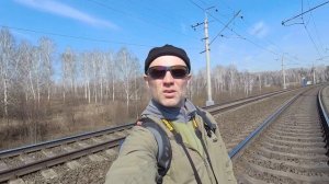 Пеший поход к реке Издревая (Новосибирская область)...