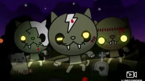 Коты зомби но наполовину