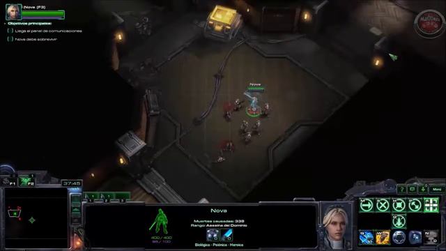 STARCRAFT 2 NOVA - MISIÓN 3 - ESPAÑOL LATINO смотреть онлайн