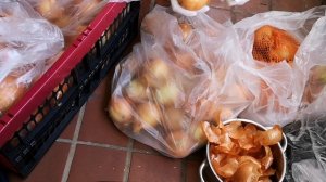 27. Лук. Что делаю с подгнившим луком. Хранение овощей в деревне. РЕЦЕПТЫ ГЕРМАНИЯ