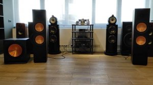 Klipsch RF-7 III & Klipsch SPL-150 & Michi X3