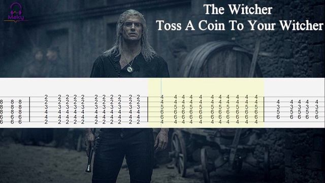 Toss A Coin To Your Witcher [Guitar Tabs Tutorial] смотреть онлайн