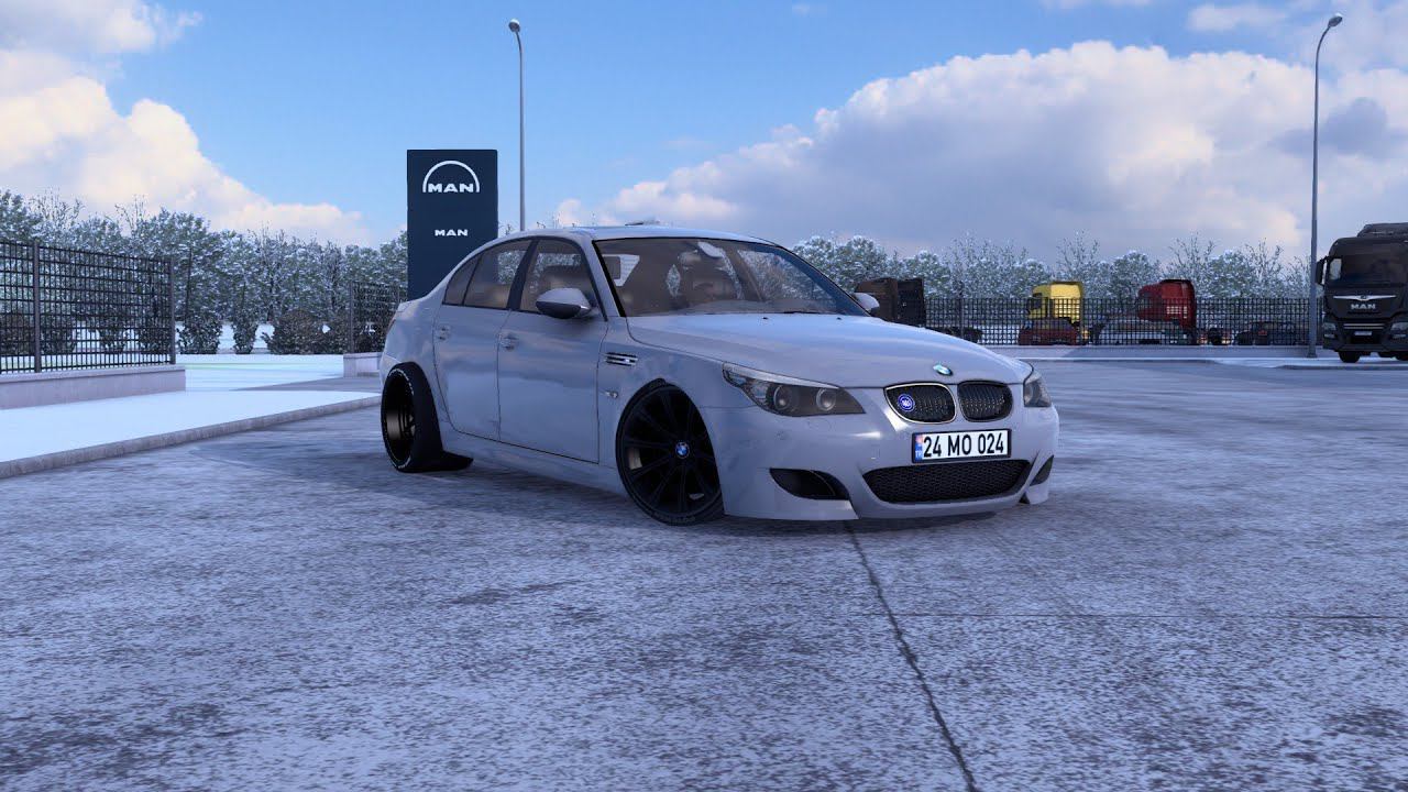[ETS 2] BMW M5 E60 Passajerros Delivery to Riga смотреть онлайн