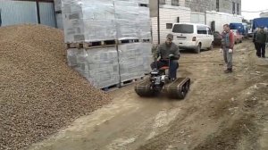 гусеничный модуль испытания