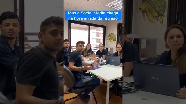 O marketing entra na reunião!