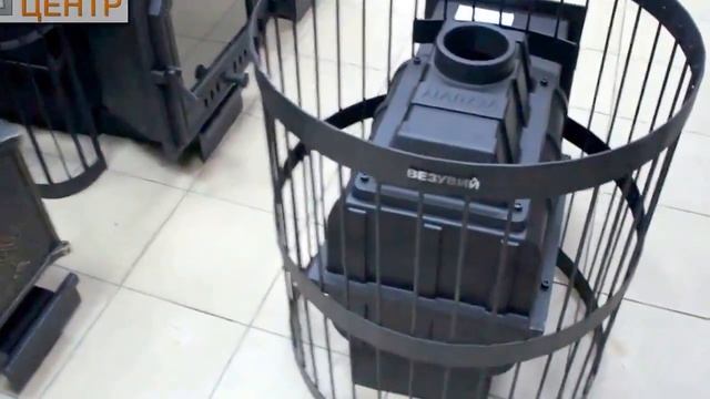Чугунная банная печь Везувий Легенда 16 Стандарт (270)
