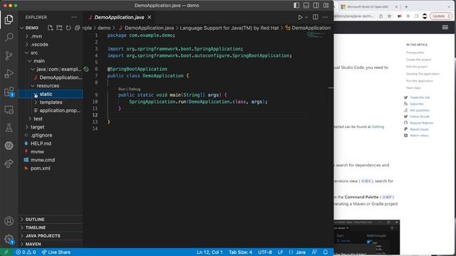 Java Springboot Initializr смотреть онлайн