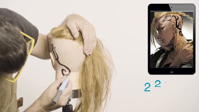 DRAKEN Tokyo Revengers HAIRCUT,  STYLE and BRAID (Tutorial mens hair 2021) cosplay draken amv