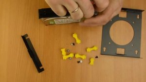 3.5"  HDD To 5.25" Shock Absorption Hard Drive Mount Bracket Dock