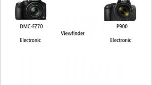 Panasonic DMC-FZ70 vs Nikon P900