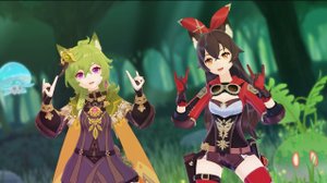 Genshin Impact / Collei&Amber /Геншин Импакт / The Fox (What Does The Fox Say?)