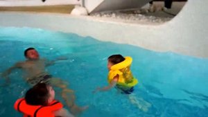 Аквапарк - Аквамир с самой крутой детской зоной. Супер веселье.