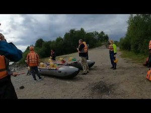 Река Умба, ЧАСТЬ 1, сплав на катамаранах, 26 июля, 27 июля, 28 июля 2023 г.