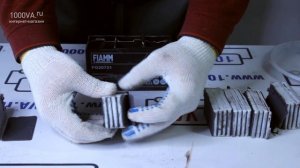 Аккумулятор FIAMM FG20721: Разбираем и взвешиваем