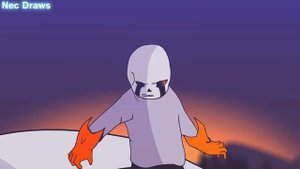 Dust!Sans vs Delta!Sans (Animation)