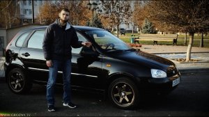 Тюнинг Лада Калина 2 серия - 16 диски VOLK TE37.