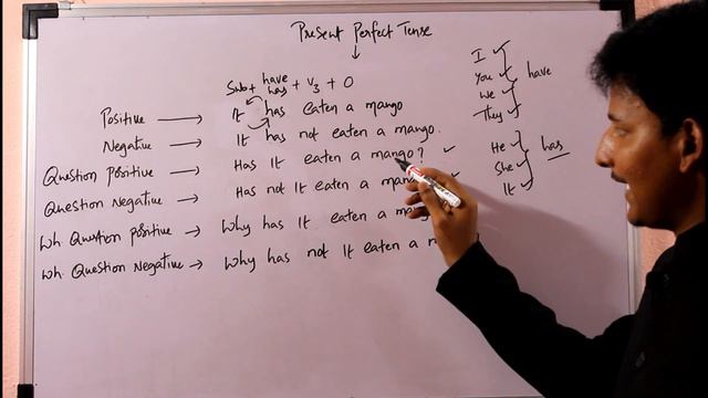 1  PRESENT PERFECT TENSE PART 7