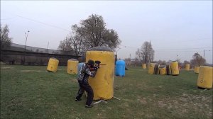 тренировка по спорт пейнтболу школа пейнтбола пейнтбольный клуб скорпион 29 10 2016 www pbc kz