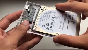 Orico Transparent - 2.5 usb 3.0 External Hard Drive Box