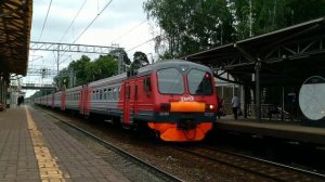 Железнодорожный микс электропоездов Ярославского направления
