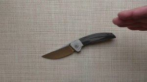 Ледовитый. Нож DEEPSEA PFP05 Petrified Fish