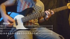 Nirvana - Come As You Are Bass Cover (Tabs)