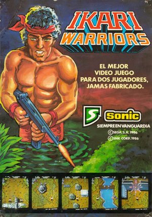 [В щупких цапах] - Ikari Warriors (NES) - Как АББА Рэмбу спасала