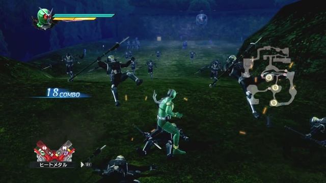 Kamen Rider Battride War Genesis - W Gameplay - HELL смотреть онлайн