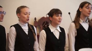 Фиалка (Отблеск багряный лег на поляны) - хор псаломщиц СамПДС